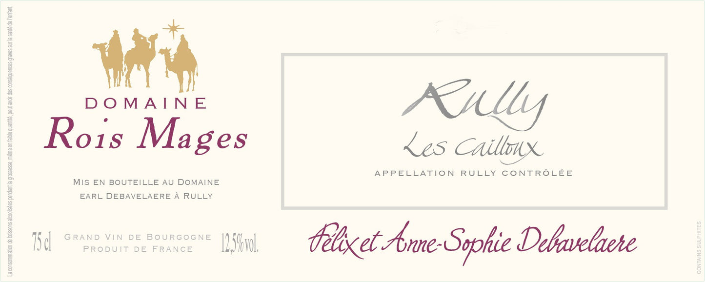 Domaine Rois Mages Rully Les Cailloux Blanc - 2022 (750ml)