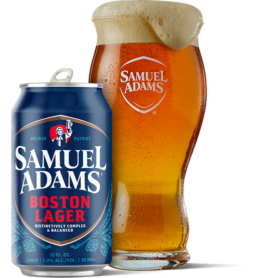 Sam Adams Lager (12oz Btl 6 Pk)