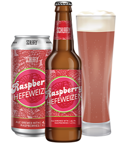 Schlafly Raspberry Hefeweizen (12oz Btl 6 Pk)