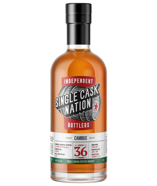 Single Cask Nation Cambus Single Grain 36 Year Old 60.3% (750ml)