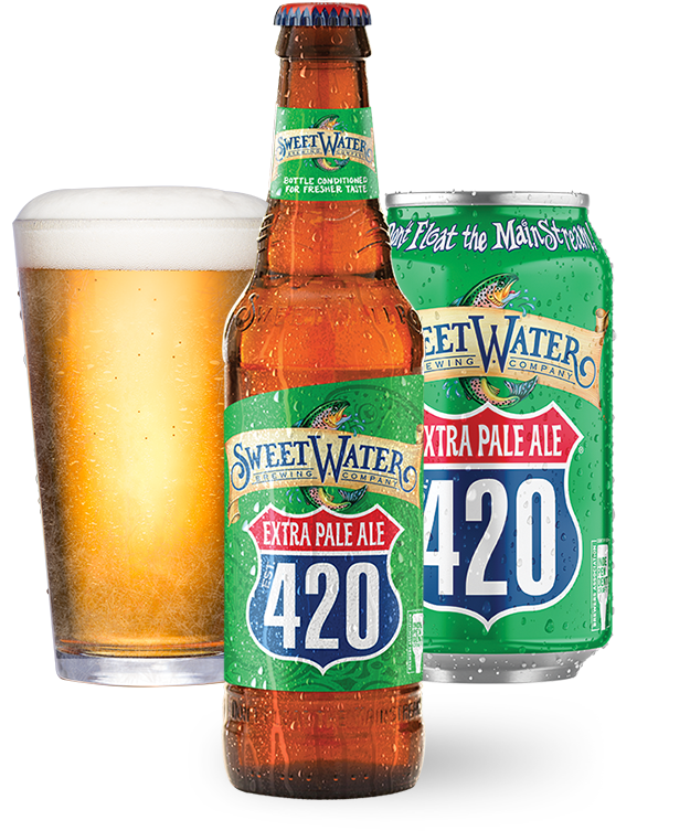 Sweetwater 420 Extra Pale Ale (12oz Can 6 Pk)