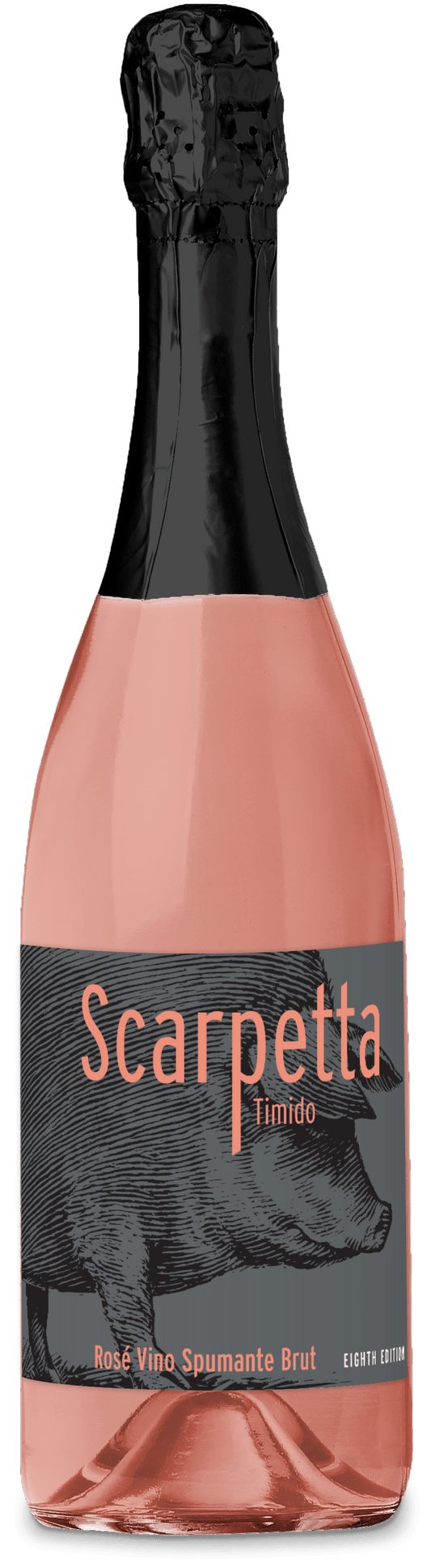 Scarpetta Timido Spumante Brut Rose - NV (750ml)