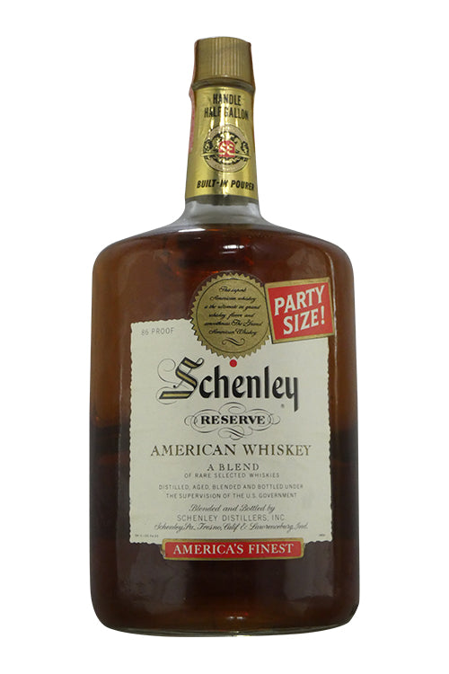 Schenley Reserve Blend of American Whiskey 1970's bottling (1.75 L)