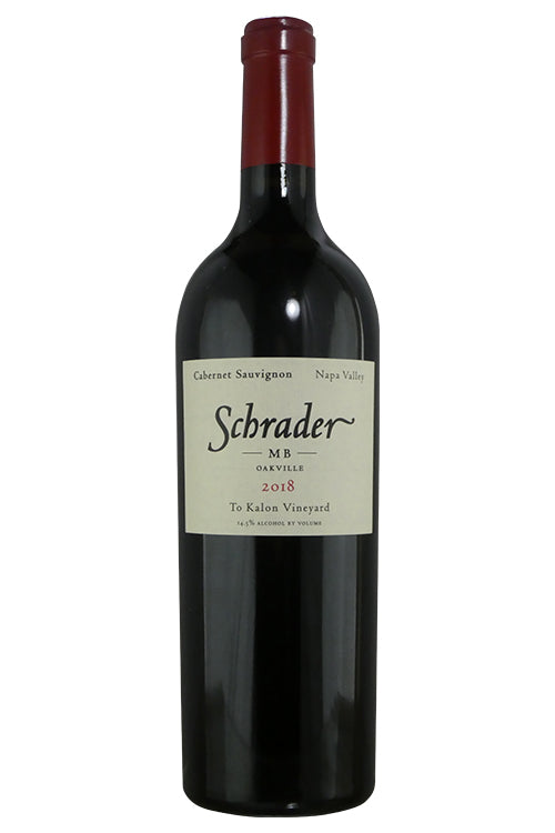 Schrader Cellars Cabernet Sauvignon MB To Kalon Vineyard - 2018 (750ml)