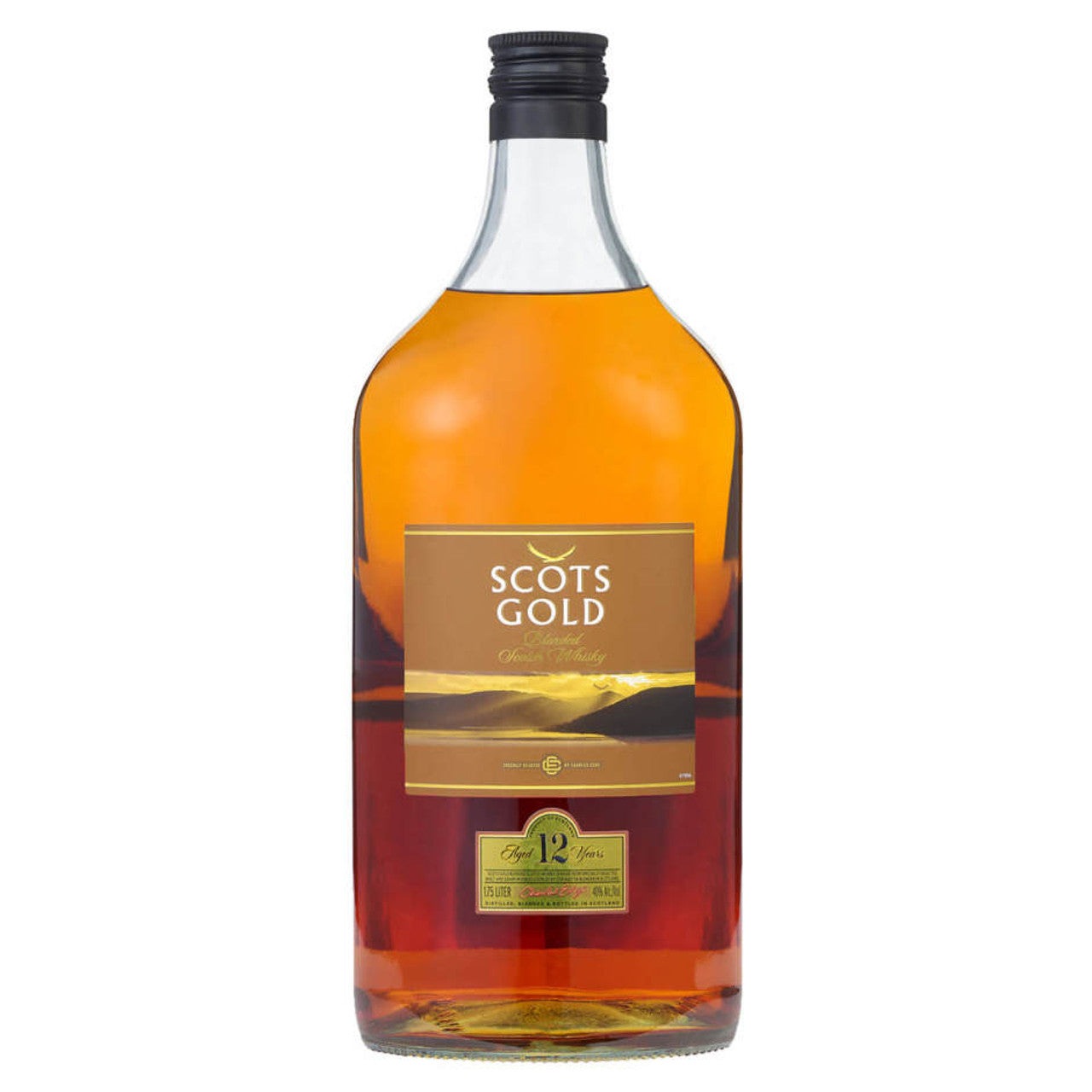 Scots Gold 12-Year Blended Scotch Whiskey (1.75L)