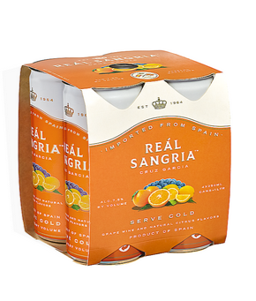 Real Sangria - NV (4 x 250ml Cans)