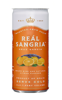 Real Sangria - NV (4 x 250ml Cans)