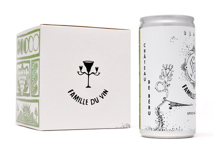 Famille du Vin Blanc (Chablis)- NV (200ml Can 4 Pk)