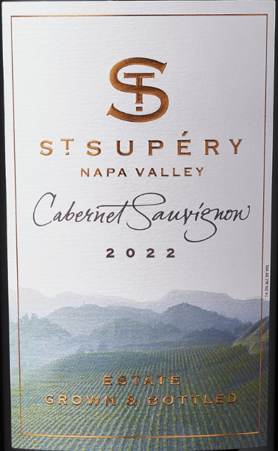 St. Supery Napa Valley Cabernet Sauvignon - 2022 (750ml)