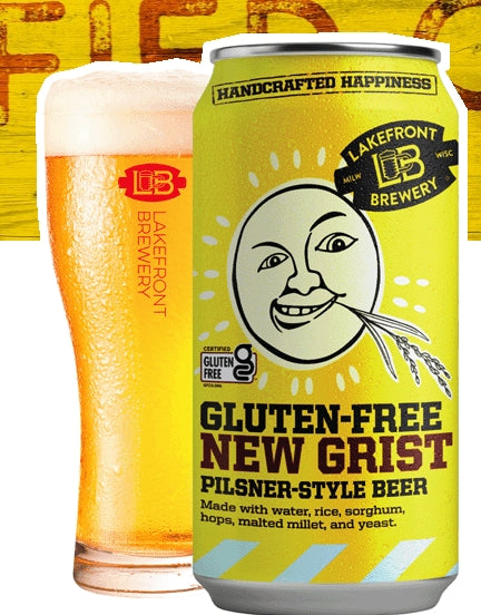 Lakefront New Grist Gluten Free Pilsner (12oz Btl 6 Pk)