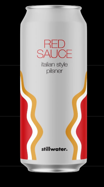 Stillwater Red Sauce Italian Style Pilsner (16oz Can 4 Pk)