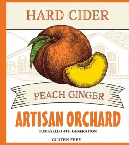 Tomasello Artisan Orchard Peach Ginger Hard Cider NV - (750ml)