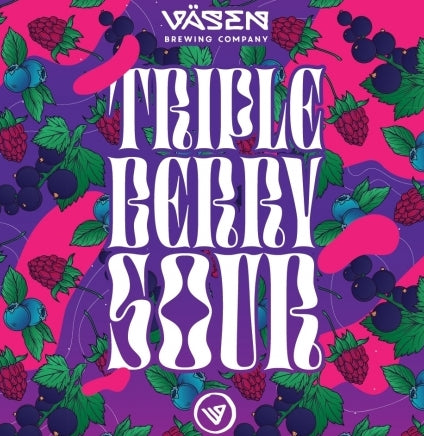 Vasen Triple Berry Sour (16oz Can 4 Pk)