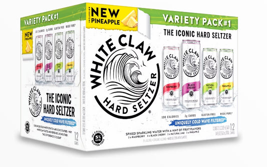 White Claw Variety  (12oz Can 12 Pk)