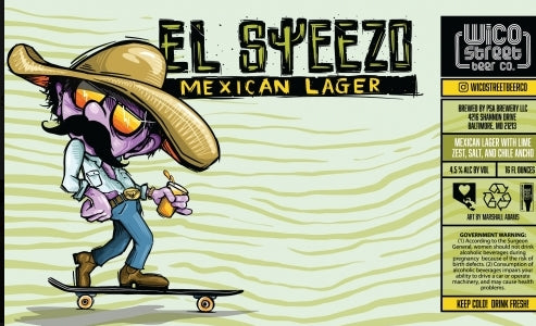 Wico St. Beer Co. El Steezo Mexican Lager(12oz 6pk Can)