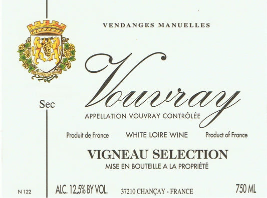 Domaine Vigneau-Chevreau Vouvray Sec Selection - 2023 (750ml)