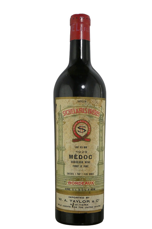 Sichel & Fils Freres Medoc - 1929 (750ml)