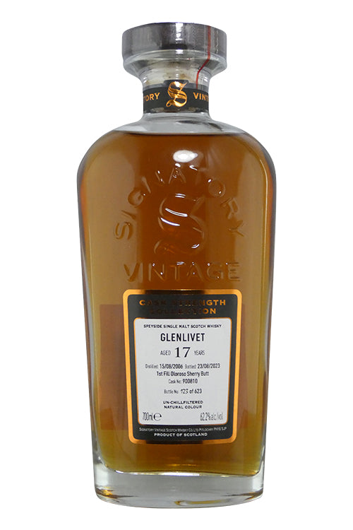 Signatory CS Glenlivet  2006 #900810 17-Year  (700ml)