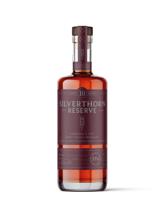 Silverthorn Reserve 10-Year Port Finished Rye (750ml)