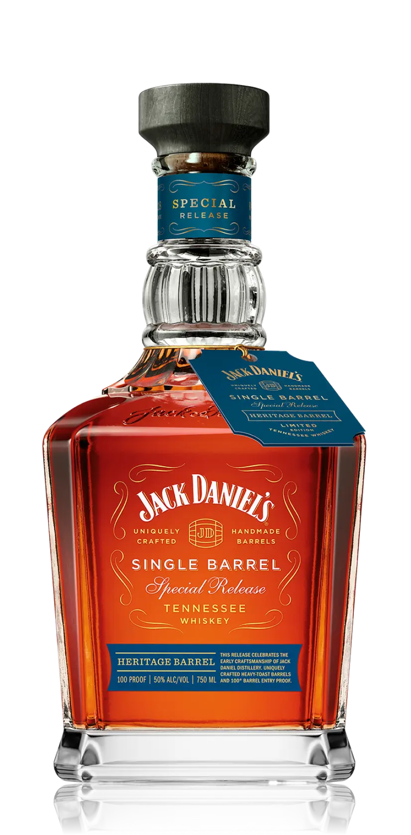 Jack Daniel's Single Barrel Heritage Barrel Special Release with Hang Tag - 2018 Release (750ml)