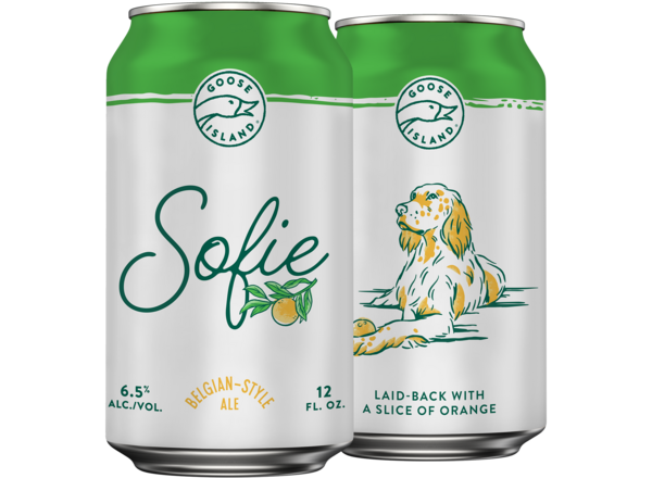 Goose Island Sofie Belgian Style Farmhouse Ale (12oz Can 6 Pk)