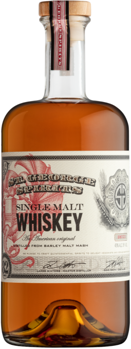 St. George Ale St. George Whiskey Single Malt SM023 (750ml) – Cellar.com