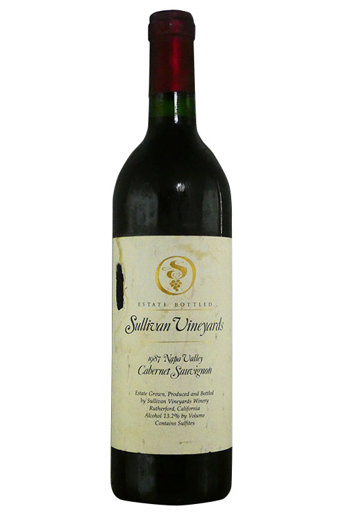 Sullivan Vineyards Cabernet Sauvignon Estate Rutherford (Damaged Label) - 1987 (750ml)