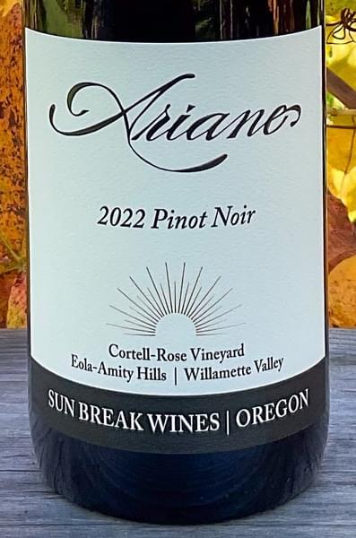 Sunbreak Pinot Noir Arianne SOMLYAY - 2022 (750ml)