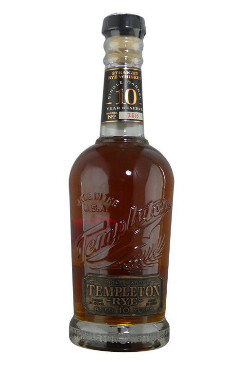 Templeton Rye 10 Year (750ml)