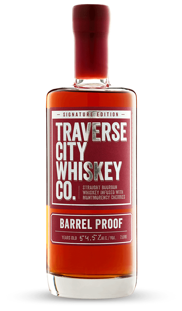 Traverse City Whiskey Co. Barrel Proof American Cherry Whiskey (750ml)