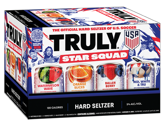 TRULY Hard Seltzer Star Squad Variety Pack(12oz Can 24Pk)