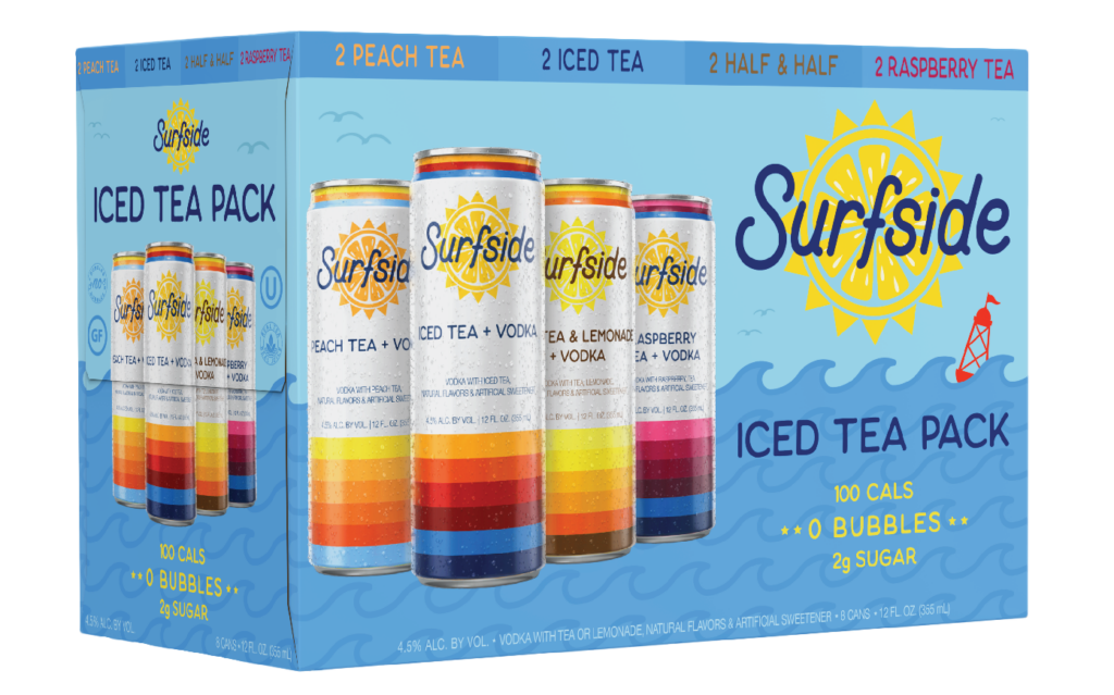 Surfside Tea Variety Pack(12oz 8pk Can)