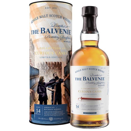 Balvenie 'A Collection of Curious Casks' American Bourbon Barrel 14 Year Old Single Malt Scotch (750ml)