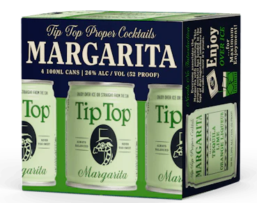 Tip Top Margarita (100ml Can 4 Pk)