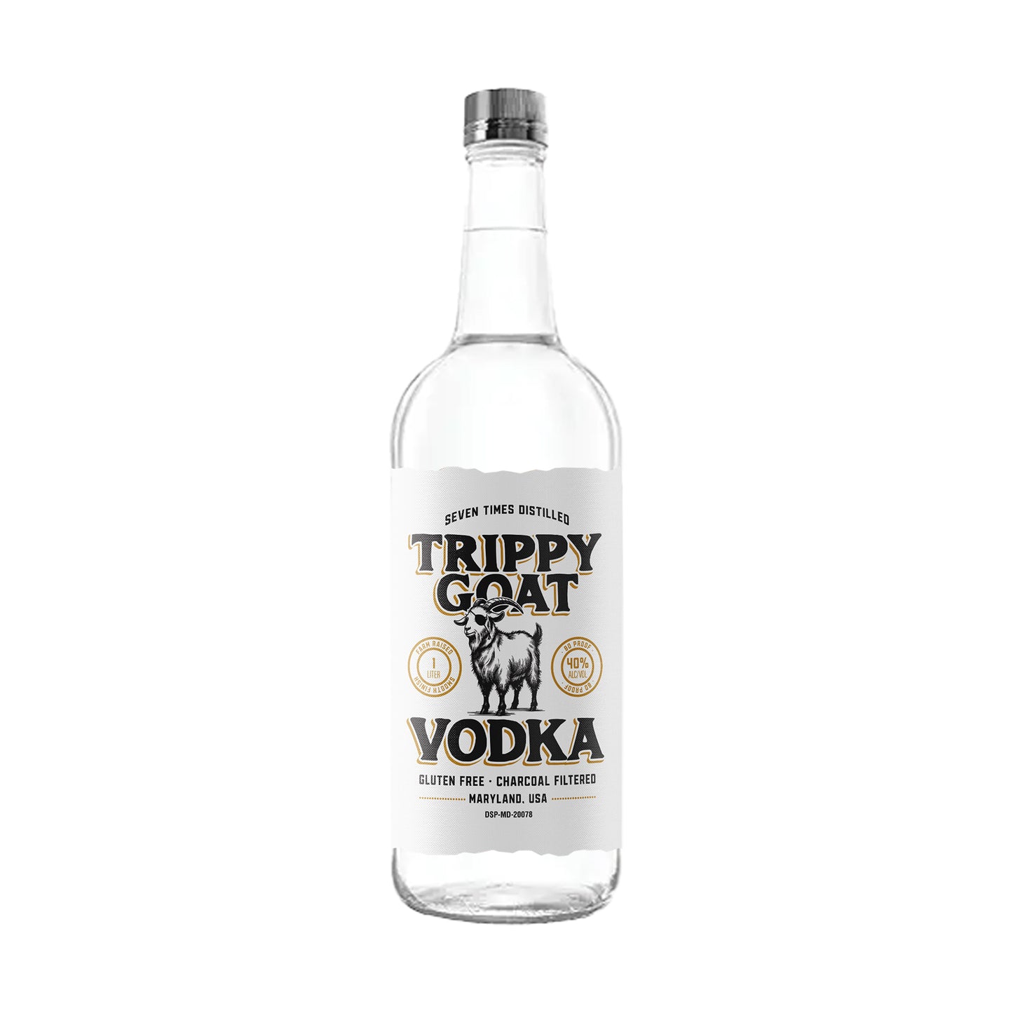 Trippy Goat Vodka (1 Liter)
