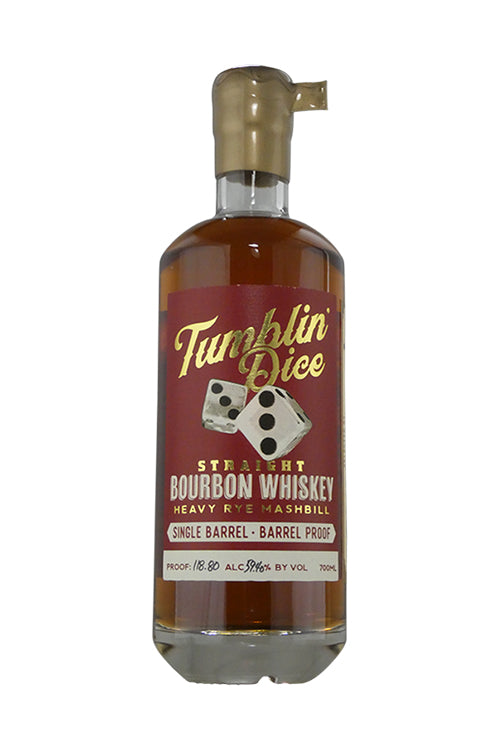 Tumbling Dice Bourbon Schneider's Barrel 6 year old 118.8 Proof (750ml)