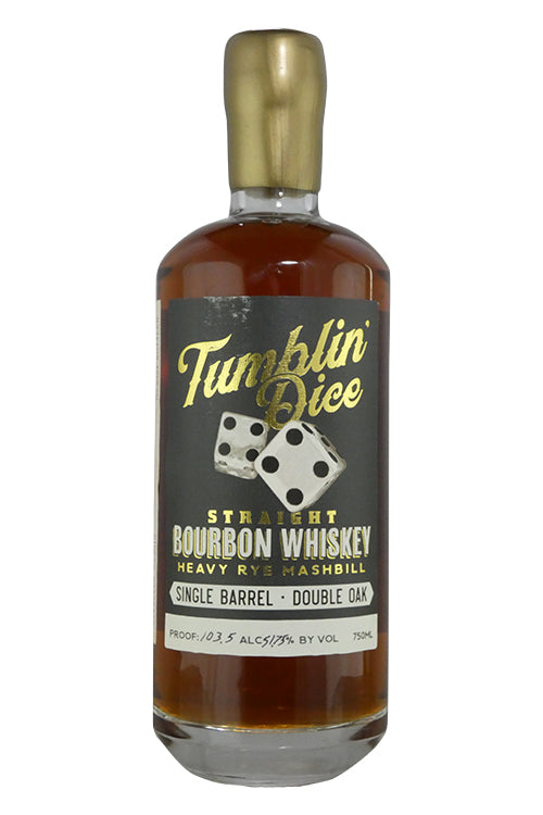 Tumblin Dice Double Oaked Heavy Rye Single Barrel #2 Whiskey Schneider's 103.5 (750ml)