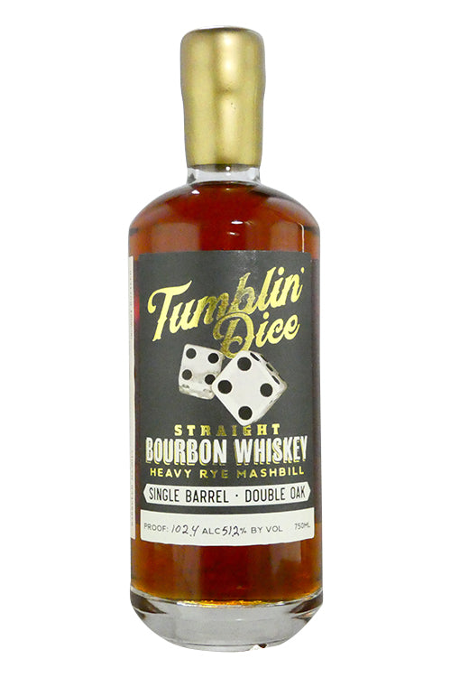 Tumblin Dice Double Oaked Heavy Rye Mashbill Schneider's Barrel 8-Year-Old (750ml)