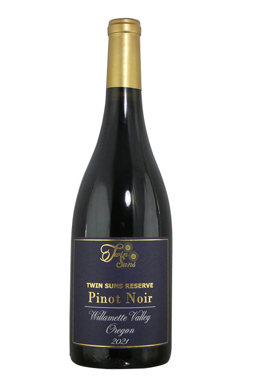 Twin Suns Reserve Pinot Noir Willamette Valley - 2022 (750ml) Mevushal