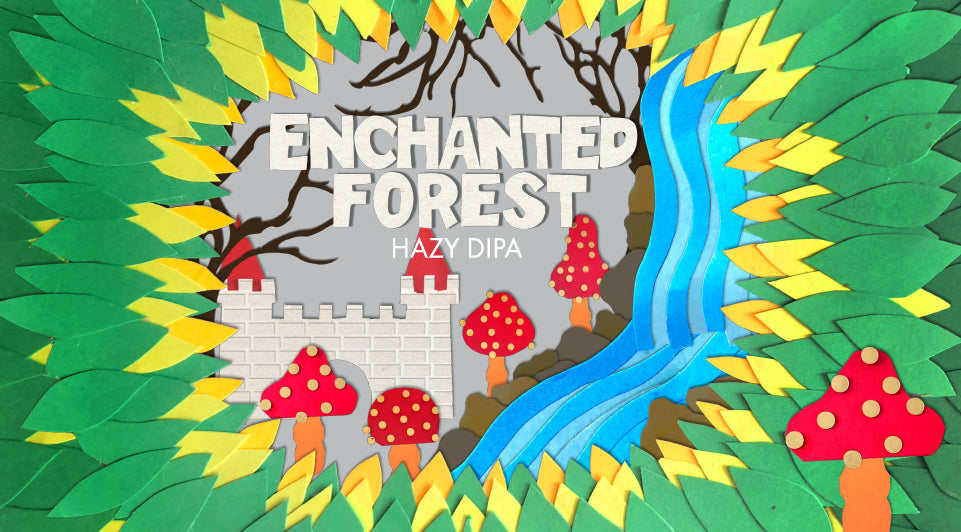 Union Brewing Enchanted Forest DIPA(12oz Can 6Pk)
