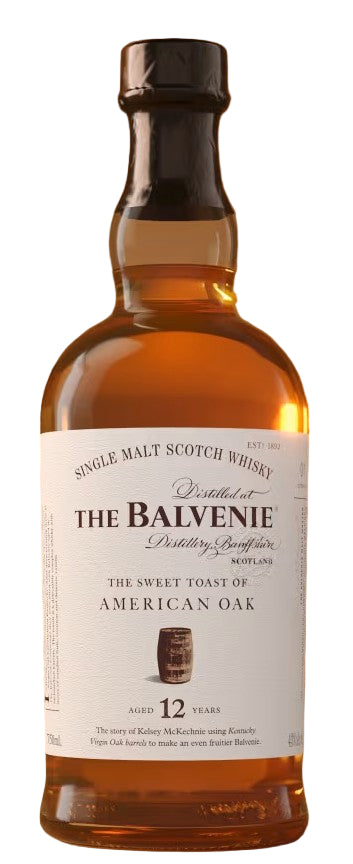 The Balvenie 'The Sweet Toast of American Oak' 12 Year Old Single Malt Scotch Whisky (750ml)