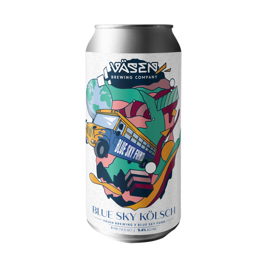 Vasen Blue Sky Kolsch (16oz Can 4 Pk)