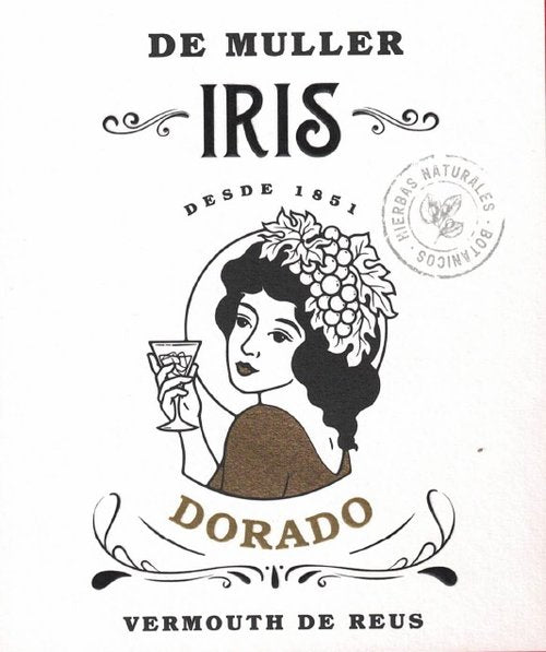 De Muller Iris Dorado Vermouth - NV (1L)