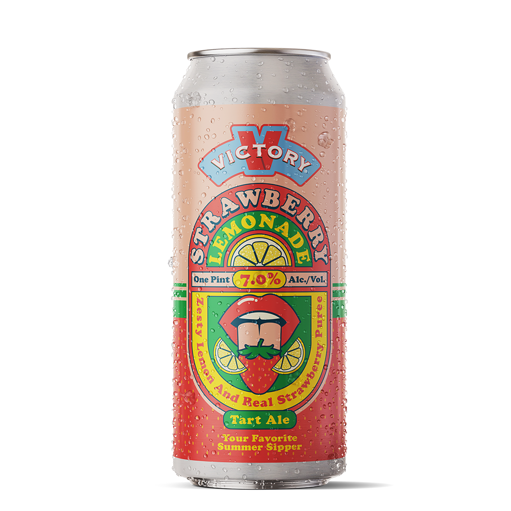 Victory Strawberry Lemonade (16oz Can 4 Pk)