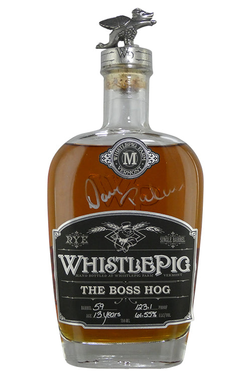 WhistlePig 'The Boss Hog II The Spirit of Mortimer' Signed by Dave Pickerell Straight Rye Whiskey Barrel 59 123.1 Proof - (750ml)