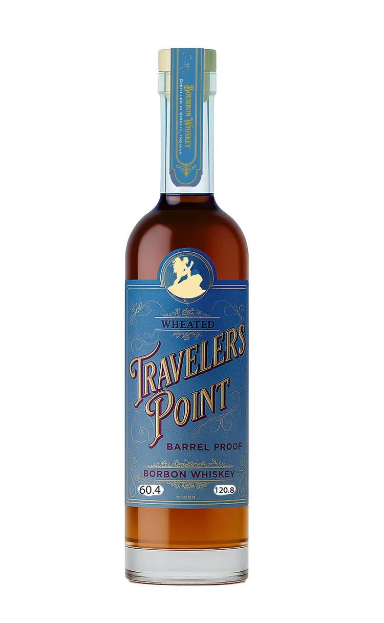 Travelers Point Barrel Proof Wheated Bourbon Whiskey (750ml)