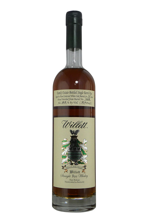 Willett 9 Year Old Straight Rye Whiskey "Adios"