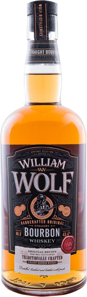 William Wolf Bourbon Whiskey (750ml)