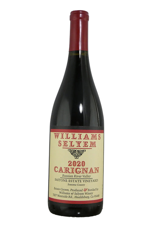 Williams Selyem Carignan Saitone Estate - 2020 (750ml)