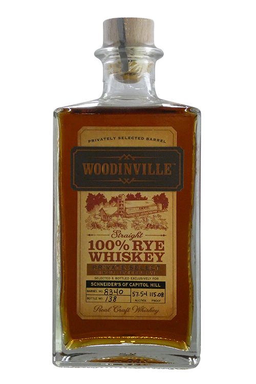 Christian Pick Rye Woodinville Rye Schneider's Barrel Pick (750ml) – Cellar.com